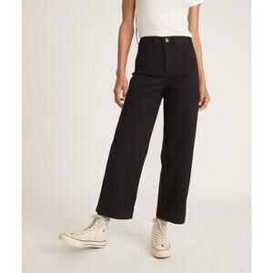 Marine Layer Black Cropped Pants